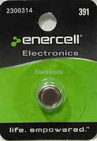 Enercell 1.55V 40mAh 391 Silver-Oxide Button Cell Coin Battery Radioshack 2300314