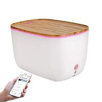 Essential Oil Diffuser, 1.8L Cool Mist Humidifier with 3 Mist Mode, 7 Color Changing Lights and Super Quiet Design, for Bedroom, Office, Living Room (Smart Wifi)