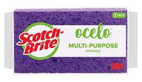 Scotch-Brite ocelo Large Sponge , Assorted Colors, 6 Sponges