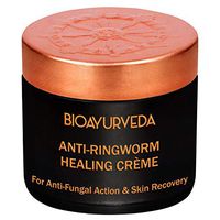BIOAYURVEDA Ringworm Healing Cream with Organic Formula for Athletes Foot, Ringworm, Jock Itch, Foot Infections and Skin Rash |For Men and Women (2 Fl Oz)