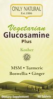 Only Natural Glucosamine Plus Vegetarian Tablets, 90 Count