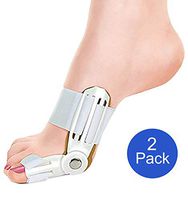 Extreme Fit 2-Pack Bunion Corrector Relief Orthopedic Splint Brace for Women and Men Hammer Toe Straightener, Turf Toe Brace, Toe Seperators, Hallux valgus Relief - 2 Pack