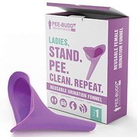 PeeBuddy Reusable Portable Female Urination Device for Women - 1 Unit - Perfect for Travel, Outdoor Activities Including Camping, Hiking and Festivals