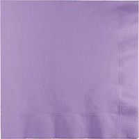 100 Count Luscious Lavender 3-Ply Touch of Color Lunch Napkins