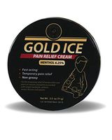 Sprigs Life Gold Ice Pain Relief Balm 2.5 oz/Relieves Painful Muscles and Joints.
