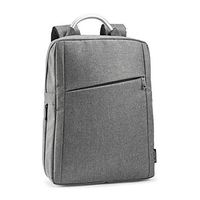 Fit & Fresh 8109FFWBGRY Backpack, Expandable Universal Size Fits Most 15.6 Laptops, for Work, Business, College, Men & Women, Light Gray