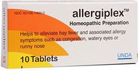 UNDA - Allergiplex - Homeopathic Remedy to Help Temporarily Relieve Symptoms of Seasonal Allergies - 10 Tablets