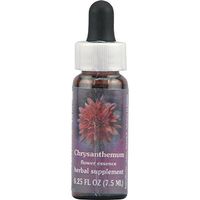 Flower Essence Services Supplement Dropper, Chrysanthemum, 0.25 Ounce