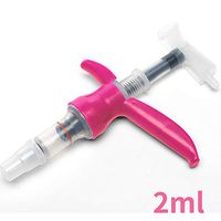 VistorHies - 1PCS Imported Syringe 2ML 3ML 10ML Plastic Adjustable Continuous Syringe