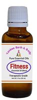 Fitness Essential Oil Synergy Blend, 3 Sizes, Therapeutic Grade, Pure and Natural (30 ml (1 ounce))