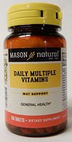Mason Natural Daily Multiple Vitamins Compare to One a Day Essentials Tablets - 100 Ea