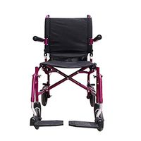 Wen long shop Portable Folding Attendant Propelled Wheelchair,Lightweight Mobility, for Elderly, Handicapped, and Disabled Users, Portable Wheelchair for Independence or Caretaker Convenience