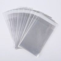 MOWO Clear Cellophane Bags 4x6 inch Resealable Gift Wrap 1.6mil 100pc