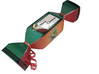 Large Christmas Candy Shaped Gift Box Set of 4