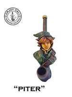 Handmade Tobacco Pipe Art Collectible Smoke Functional New Collection (Piter)