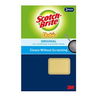 Scotch-Brite Dobie All-Purpose Pad, 3 Pads