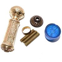 Nautical World Antique Style Victorian Cane Wooden Walking Stick Vintage Solid Brass Handle, Affordable Gift Decorative Walking Cane Fashion Statement for Men/Women/Seniors/Grandparents! Item