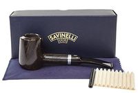 Savinelli Italian Tobacco Smoking Pipes, Bianca Smooth 310 KS