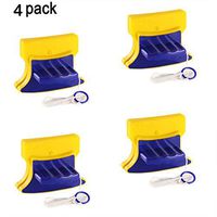 Double-sided Magnetic Window Cleaner, ONEVER Glass Wiper Magnetic Cleaning Tools for 3-8mm single glass (Pack of 4X)