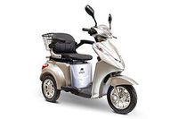 Ewheels EW-38 High Power Fast 3 Wheel Heavy Duty Mobility Scooter Silver