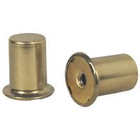 WESTINGHOUSE Lighting Corp 70136 2PK 1" BRS Lamp Finial, Pack of 2, Metallic