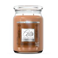 Aroma From Nature Ben at Buckingham 20 oz Home Collection Scented Candle - 1 Pack - Aromatherapy Candles - Home Fragrance - Apothecary Glass With Double Wick