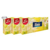 Veltie Aroma Pocket Tissues- Mild Camomile (10 in 1 Pack) (Pack of 3)