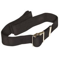 Maddak Black High Strength Webbing Gait Belt, 54" Length, 2" Width (704021154)