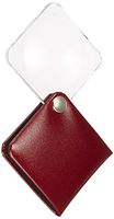 Eschenbach Magnifying glass Classic 50mm folding magnifier, carmine red