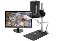 Aven 26700-400 Cyclops Digital Microscope, Up to 534x Magnification, Upper LED Illumination, With Stand and Remote, Includes 5MP Camera with HDMI Output