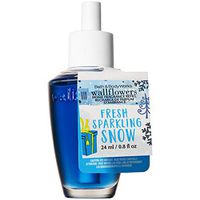 Bath and Body Works Fresh Sparkling Snow Wallflower Refill Bulb