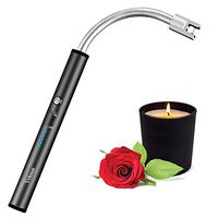 Lighter, VEKSUN Flexible Plasma Arc Long Neck USB Lighter Rechargeable Windproof Flameless for Candles, Grill, Cooking, Camping, Hiking(Exc. Candle)