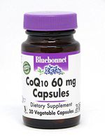 BlueBonnet CoQ-10 Vegetarian Capsules, 60 mg, 30 Count