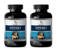 Men Sexual Performance Enhancement - Super MACA - Premium Complex 2070MG - LIBIDO Booster - maca Root Capsules for Men - 2 Bottles 120 Capsules
