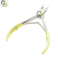 G.S 4" GOLD COLOR CUTICLE CLIPPER BEST QUALITY