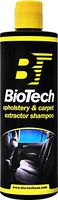 BioTech Upholstery & Carpet Extractor Shampoo, Carpet Cleaner, Upholstery Cleaner, Biodegradable, Removes Tough Stains, Long Lasting Foam (16 oz)