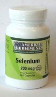 Selenium 200 MCG American Supplements 120 Caps