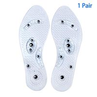 [1 Pair]Magnetic Shoe Insoles Breathable Deodorant Anti-Sweat Comfort Massage Shoe Insole Orthotics Support for Men and Women