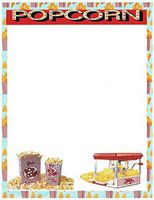 Popcorn Stationery Printer Paper 26 Sheets
