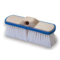 Malish 142010 10" Soft White Vehicle Wash Brush with Bumper