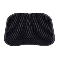 SOFIALXC Silicone Seat Cushion 3D Breathable Cool Gel Massage Non Slip Pad Ergonomic Comfort Summer Chair Sofa seat Home Office Car-Black