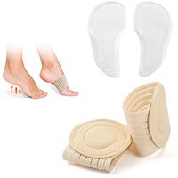 Arch Support Shoe Insoles for Sandals Women, Gel Arch Inserts for Plantar Fasciitis, [2019 Upgraded ] Healbody Compression Fasciitis Cushioned Support Sleeves, Relieve Flat Feet, High Arch, Foot Pain