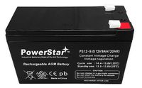 PowerStar-9AH UPGRADE Maintenance Free Sealed Home security Alarm Battery FITS 12V 7Ah
