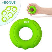 Tecing Grip Strength Trainer Upgraded Hand Grip Strengthener - Hand Exerciser Grip Strengthener Ring Finger Strengthener Silicone Forearm Grip Workout Hand Strengthening Equipment