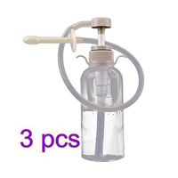 SUPVOX Vaginal Douche Cleaner Anal Douche Vagina Cleaning Kit Reusable Manual Pressure Enemas for Douche Coffee Water Colon Cleansing 3pcs