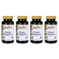Swanson Super Cayenne 100 Veg Caps 4 Pack