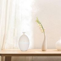 Makaor Portable USB LED Aroma Humidifier Essential Oil Diffuser Aromatherapy Purifier (B, Size: Approx. 103X103X120mm)