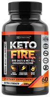 Keto MCT Pills - Keto Fire Exogenous Ketones BHB Capsules - Reach Ketosis Faster - 60 Capsules