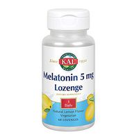 KAL 5 Mg Melatonin, Lemon, 60 Count