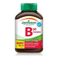 Jamieson B Complex 50 Bonus 120 Count